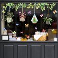 thumbnail image 1 of Planta en maceta, ventana, flor, enredaderas colgantes, calcomanías de pared de vidrio, pegatinas, Cactus botánico Tropical, decoración del hogar para sala de estar y dormitorio, 1 of 5
