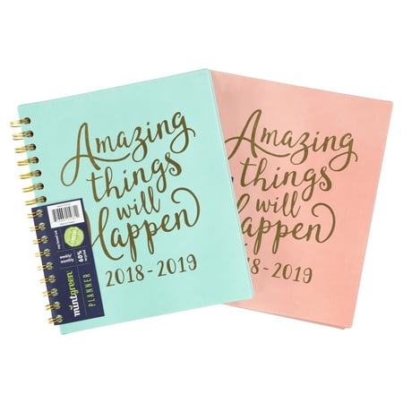 Mintgreen u0022Amazing Things Will Happenu0022 Planner