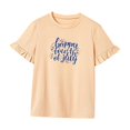 thumbnail image 3 of Camiseta para mujer verano suave disfraz cuello redondo camisa para playa senderismo uso diario SG, 3 of 7