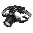 thumbnail image 2 of Linterna frontal LED Bling Bling resistente al agua con Zoom telescópico, 2 of 12
