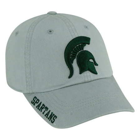 Michigan State Helmet - Michigan State Light Grey Washed