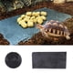 thumbnail image 5 of Plato de tortuga para reptiles y anfibios, cuenco de comida de roca natural. Rectángulo, 5 of 9