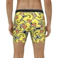thumbnail image 2 of Men's Boxer Briefs, Ducks Soft and Breathable Mens Underwear Boxer Briefs With Widen Waist, 2 of 5