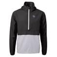 thumbnail image 2 of Men's Cutter & Buck  Black Lehigh Valley IronPigs  Charter Eco Recycled Half-Zip Anorak Jacket, 2 of 3