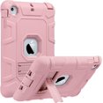 thumbnail image 1 of (Oro rosa) Funda para iPad Mini 1 2 3, funda protectora a prueba de golpes para iPad Mini con carcasa de soporte para Apple iPad Mini 1/2/3, 1 of 5