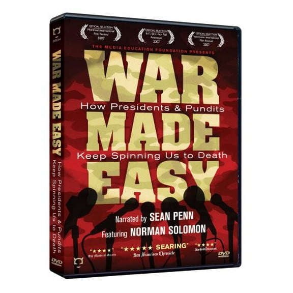 War Made Easy: How Presidents & Pundits Keep Spinning Us....[DVD]