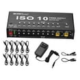 thumbnail image 2 of Fuente de alimentación versátil para pedal de efectos de guitarra con ajustes de voltaje personalizables, 2 of 9