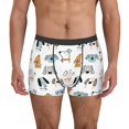 thumbnail image 2 of Goofa Puppy Printed Men's Boxer Briefs Underwear, Moisture-Wicking Underwear, Trunk,Soft and Breathable Cotton Underwear-Small, 2 of 9