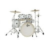 Gretsch Energy 5-Piece Drum Set w/ Hardware and Zildjian Cymbals (White)