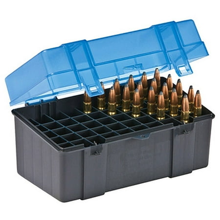 Plano 50-Count Large Rifle Ammo Box, 7mm Mag/25-06/270 Cal