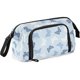 thumbnail image 1 of wonima02 Blue and White Colored Cute Butterflies Big Capacity Pencil Pen Case, Office College School Large Storage Bag Pouch Holder Organizer, 1 of 1