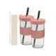 thumbnail image 3 of Juego de vasos de agua perfecl reutilizables 730ml boca ancha a prueba de fugas rosado, 3 of 8