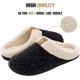 thumbnail image 2 of Hombre Gemütliche Memory Foam Hausschuhe mit flauschigem Plüsch wollähnlichem Futter, Slip-on Clog Hausschuhe mit rutschfester Gummisohle, 2 of 6