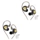 thumbnail image 1 of sweethay ZX3 Auriculares con cable Auriculares estéreo en la oreja Auriculares Negro Sin micrófono Type4 NO4, 1 of 6