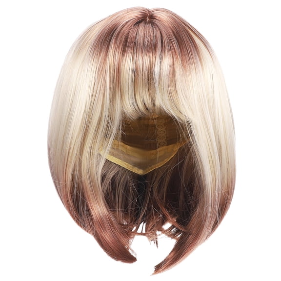 PENIKOKO Multi Color Short Bob Wigs Synthetic Heat Resistant Fiber for Wigs Cosplay and Special Events