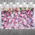 thumbnail image 2 of Flowers Wall Backdrops Photography Birthday Wedding ration Custom Pink Red Rose Home Studio Photo Backgrounds Props, 2 of 8