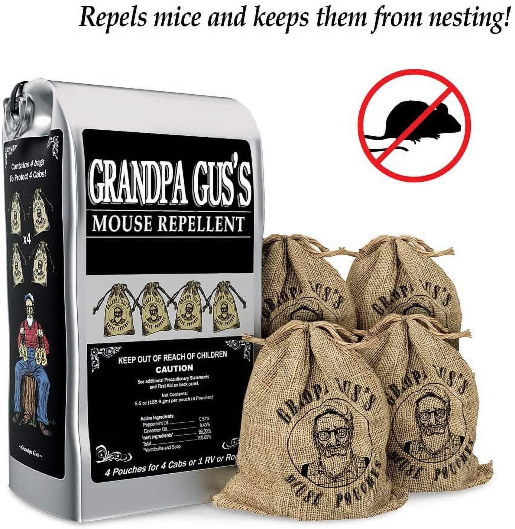 Grandpa Gus's Large Snap Traps for Rats