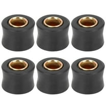 Unique Bargains 6pcs Motorcycle 10mm Rear Shock Absorber Cushion Rubber Ring Shock Absorber Bushing