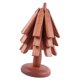 thumbnail image 3 of Salvamanteles de madera perfecl Juego de 1 soporte y 3 posavasos, 3 of 8