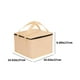 thumbnail image 3 of Bolsa isotérmica para transportar pizzas y comida a domicilio | Bolsa térmica para el almuerzo con forro de papel de aluminio, 3 of 6