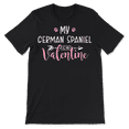 thumbnail image 2 of My German Spaniel is My Valentine Shirt, 2 of 8