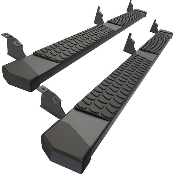 6" Running Boards For 07-18 Silverado Sierra 1500 Extended Double Cab Nerf Bars