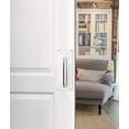 thumbnail image 3 of Durable Stainless Steel Door Handle, Heavy Duty Barn Door Pull With Exquisite Craftsmanship For Wide Application, Easy To Assemble Brushed Surface Treatment Door Handle (2 Pack), 3 of 5