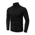 thumbnail image 5 of Opperiaya T-shirt Décontracté à Col Roulé à Manches Longues Homme, 5 of 5