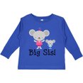 thumbnail image 3 of Inktastic Big Sis with Lil Bro Girls Sister Announcement Girls Long Sleeve Toddler T-Shirt, 3 of 5