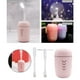 thumbnail image 3 of Humidificador USB mini de 200 ml con difusor de aroma, luz LED y purificador de niebla portátil. Rosado, 3 of 9