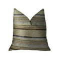 thumbnail image 1 of Plutus PBRAZ224-2026-DP Oreiller Double Face Fait Main de Luxe, Taupe & Marron - Standard, 1 of 3