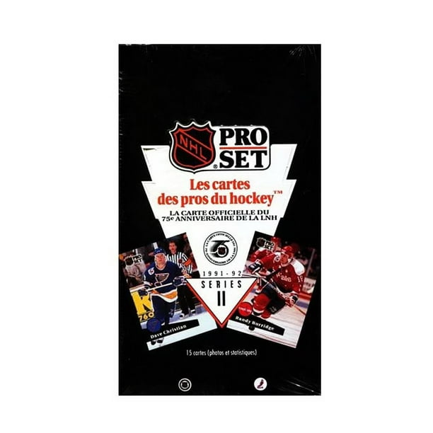 Pro Set Prs C Nhl 1991 92 Pro Set Series 2 Platinum Hockey Trading Cards French Version Walmart Com