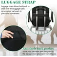 thumbnail image 4 of Mochila MATEIN Extra Large Travel para portátil USB de 18.4 pulgadas, negra, 4 of 9