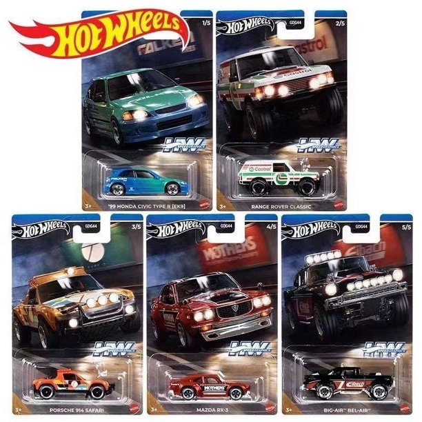 Nuevo Hot Wheels original versión avanzada modelo 2024 Honda Land Rover Rail Car aleación coche colecciona modelos coches colección niño regalos