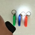 thumbnail image 2 of Solar Light Keychain Solar LED Keychain LED Keyring Torch Plastic Texture Suitable for Backpacking and Travel Essential, 2 of 9