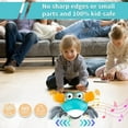 thumbnail image 4 of Crawling Crab Baby Toy, Tummy Time Toys Sensory Induction Crabs for Toddler Interactive Development, 4 of 8