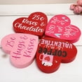 thumbnail image 2 of Valentine's Day Wooden Sign Heart Shape Home Decor Conversation Heart Signs Candy Heart Tiered Tray Decor, 2 of 7