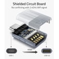 thumbnail image 4 of Adaptador USB C macho a USB3 hembra Syntech para iPhone, color azul, 4 of 8