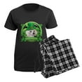 thumbnail image 5 of CafePress - Happy St. Patrick's Day Poodl Women's Dark Pajamas - Women's Short Sleeve Print T-Shirt and Pants Dark Cotton Pajama Set, 5 of 7