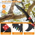 thumbnail image 6 of 30 Feet Tree Pole Pruner Manual Branches Trimmer Tree Branch Garden Tools Loppers Hand Pole Saws Extendable Height Adjustable System for Sawing and Shearing, 6 of 7