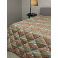 thumbnail image 2 of Car Race Track Down Alternative Comforter, Roadway Activity Sunny City Landscape Illustration with Farm Factory, Microfiber Quilt for All Season, 5 Sizes, Multicolor, by Ambesonne, 2 of 3