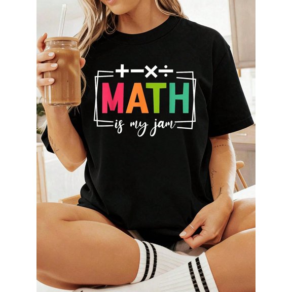 Back To School Teacher Student Math Is My Jam T-Shirt