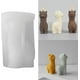 thumbnail image 2 of Molde de silicona 3D pequeñas Alpacas, vela de animales, herramienta de fabricación de jabón de yeso de resina, molde para hornear Chocolate, decoración del hogar, Animal, 2 of 5