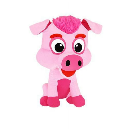UPC: 0655172537542 | ToySource Piggolo the Pig Collectible Plush Pink Size 9.5