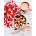 thumbnail image 3 of Red Gradient Kitchen Dish Towels for Drying Dishes Set of 4, Abstract Polka Dots Vintage Modern Art Waffle Weave Microfiber Hand Tea Bathroom Towels Quick Dry & Absorbent Towel 12x12, 3 of 7