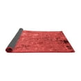 thumbnail image 2 of Ahgly Company Indoor Square Oriental Red Industrial Area Rugs, 5' Square, 2 of 4
