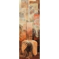 thumbnail image 2 of Graux, David 8x14 White Modern Wood Framed Museum Art Print Titled - Et perle la pluie, 2 of 4