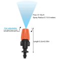 thumbnail image 3 of 300 Pcs Drip Irrigation Nozzle, Water Nozzle, Adjustable in 2 Modes: Water Mist and Water Column, 3 of 9