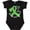 AB-Black, variant on Inktastic Love and Care Mental Health Awareness Green Ribbon Boys or Girls Baby Bodysuit