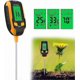 thumbnail image 1 of Digital 4-in-1 Soil Tester with Light, pH, Temperature, and Hygrometer for Gardening Use, 1 of 5